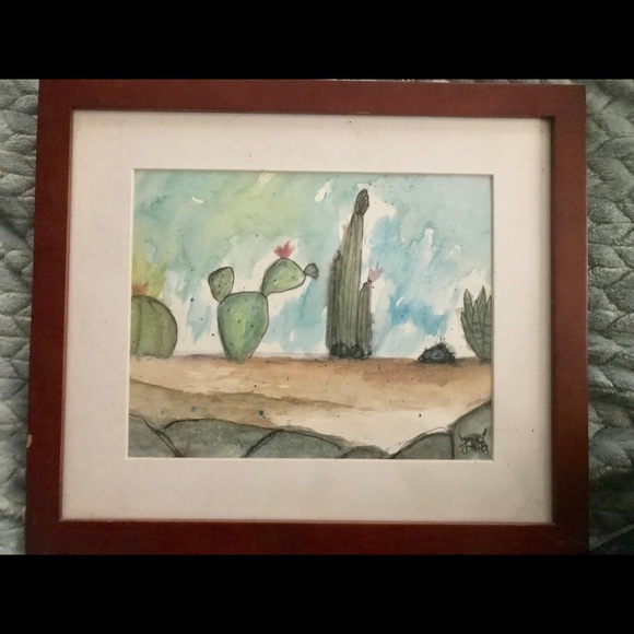 Water color cactus - Picture 1 of 1